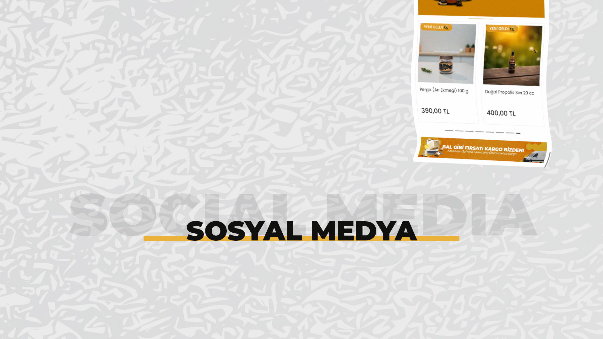 Kovandan Gelsin e-ticaret arayüzü