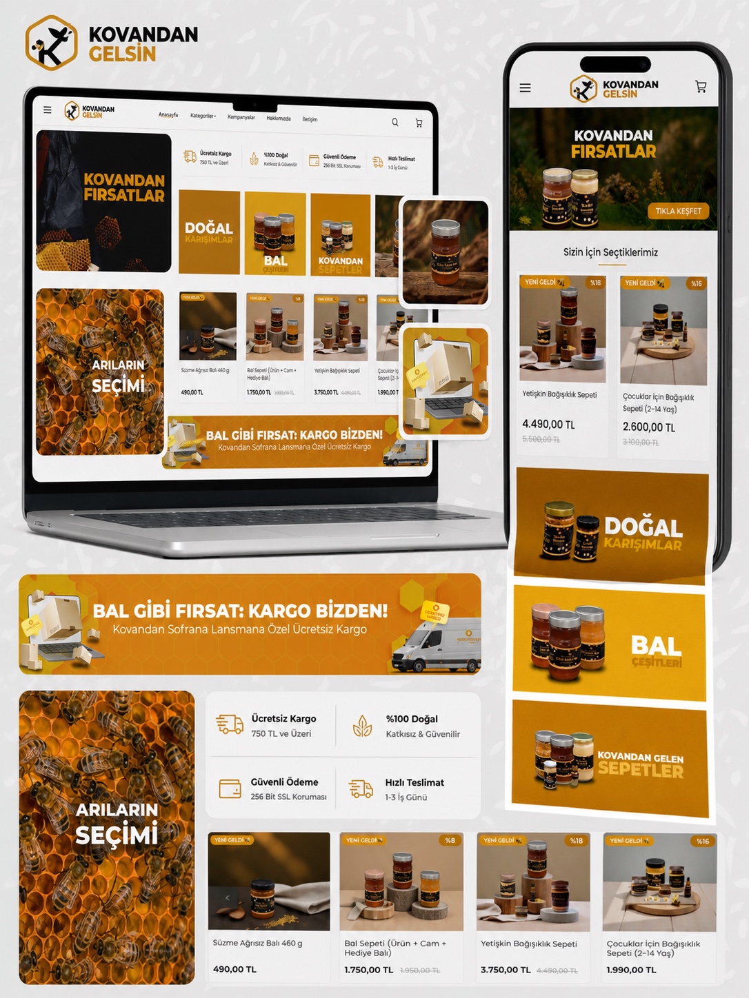 Kovandan Gelsin dikey e-ticaret deneyimi sunumu